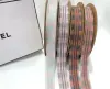 Jianjian Fur and beard two-color checkered belt Korean fashion webbing clothing accessories Specification image